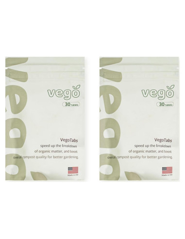 Vego Tabs Aceleradores de Compostaje 2 Bolsas 0.23 kg