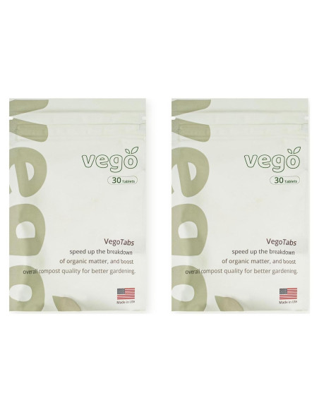 Vego Tabs Aceleradores de Compostaje 2 Bolsas 0.23 kg