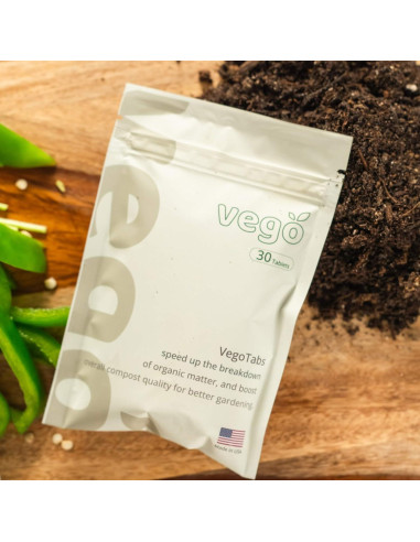 Vego Tabs Aceleradores de Compostaje 2 Bolsas 0.23 kg