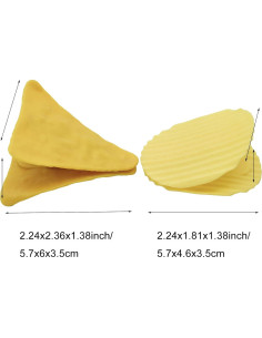 12 Clips de Sellado de Comida Pinenjoy Amarillo Medianos 2