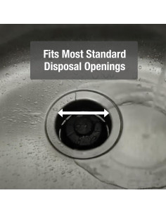 Colador de Desechos Danco Disposal Genie Negro 11,43 cm 2