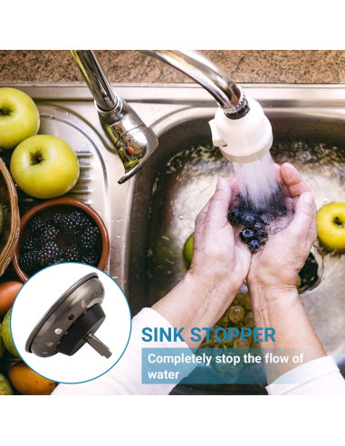 Filtro de fregadero KONE cobre antiguo 2 piezas 8,89 cm