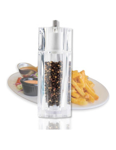 Juego de Molinillos de Sal y Pimienta Tablecraft 2 en 1 Acrílico
