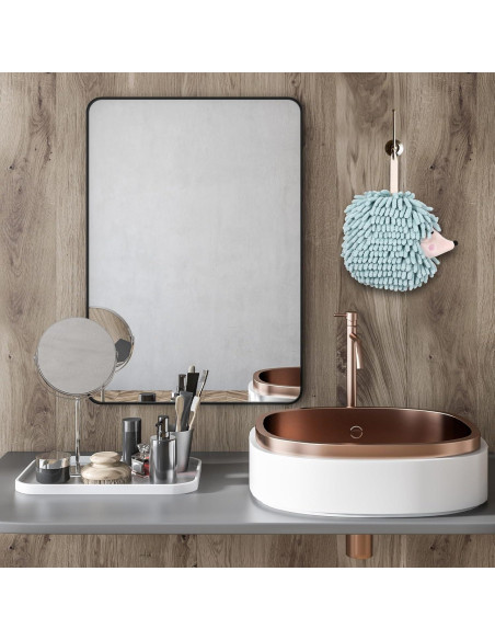 Paquete de 6 Toallas de Mano Chenille HunnmingRe Erizo