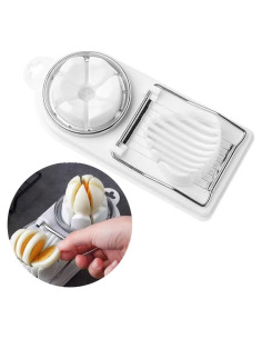 Cortador de Huevos Yindeful Acero Inoxidable Multifuncional