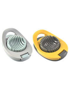 Cortador de huevos YOFAN 2 piezas acero inoxidable manual
