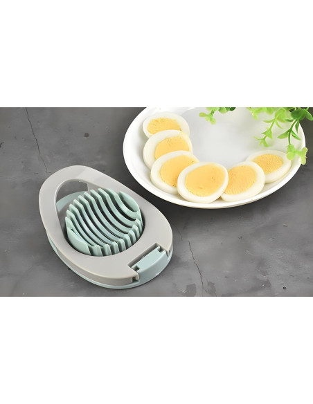 Cortador de huevos YOFAN 2 piezas acero inoxidable manual