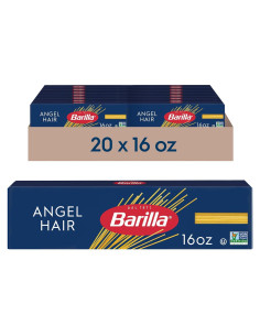 Pasta Barilla Cabello de Ángel 16 oz - Paquete de 20