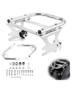 Soporte de Equipaje Desmontable Wsays para Harley 1997-2008
