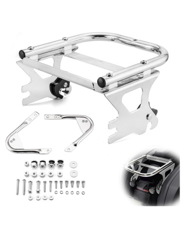 Soporte de Equipaje Desmontable Wsays para Harley 1997-2008