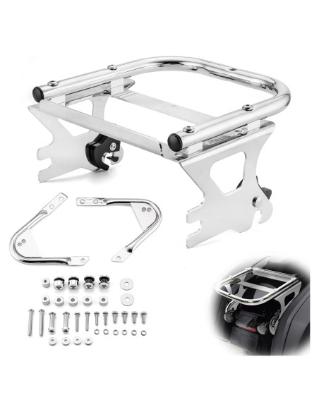 Soporte de Equipaje Desmontable Wsays para Harley 1997-2008