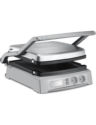 Parrilla Cuisinart Griddler Deluxe Acero Inoxidable 1800W