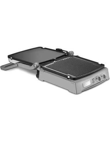 Parrilla Cuisinart Griddler Deluxe Acero Inoxidable 1800W