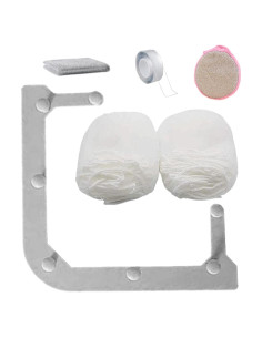 Filtro de desagüe HiBD con 100 bolsas de malla para fregadero