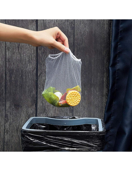 Filtro de desagüe HiBD con 100 bolsas de malla para fregadero