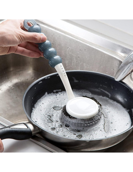 Esponja de Acero Inoxidable MUUBOOX con Mango Antideslizante