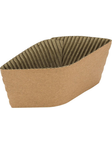 Mangas para Vasos Calientes Karat C5300 Kraft 10-24 oz - 1000 Pzas