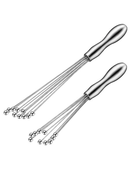 Juego de 2 batidores de acero inoxidable Patelai 30 y 25 cm