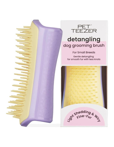 Cepillo Desenredante Pequeño Tangle Teezer Lila y Amarillo