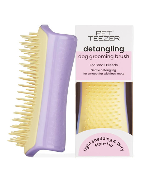 Cepillo Desenredante Pequeño Tangle Teezer Lila y Amarillo