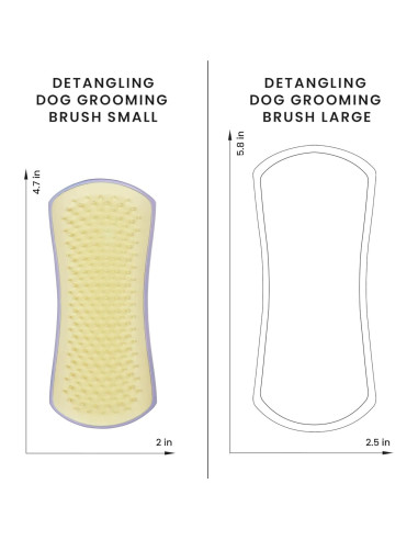 Cepillo Desenredante Pequeño Tangle Teezer Lila y Amarillo