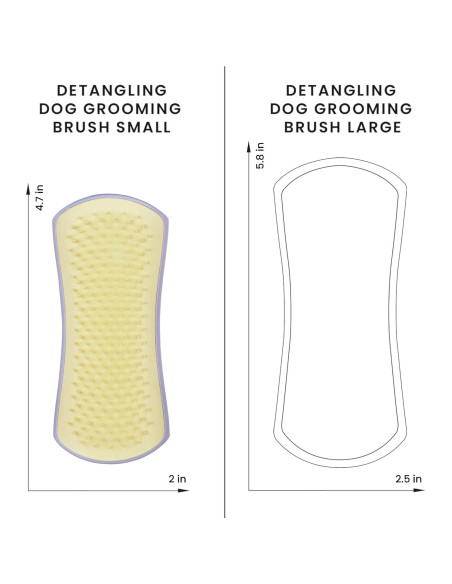 Cepillo Desenredante Pequeño Tangle Teezer Lila y Amarillo