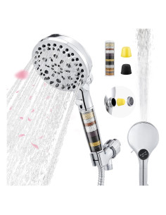 Cabezal de Ducha Filtrado POCALAND 10 Modos Alta Presión