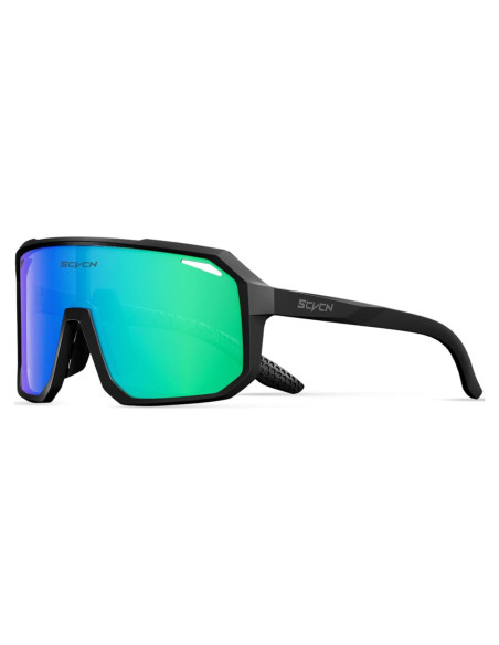 Gafas de Ciclismo SCVCN Unisex UV400 Lentes de Policarbonato
