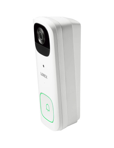 Cámara timbre video WiFi Lorex 2K inalámbrica con visión nocturna