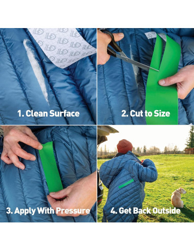 Cinta de Reparación GEAR AID Tenacious Tape 7,62x50,8 cm