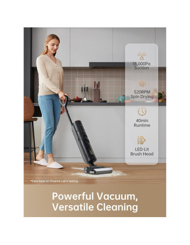 Aspiradora Húmeda y Seca Dreame H13 Pro 18000Pa Inalámbrica