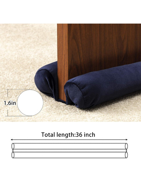 Sellador de Puerta DreamQuil Ajustable 91.44 cm Azul