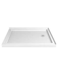 Base de Ducha DreamLine SlimLine 54x36 Drenaje Derecho Blanco