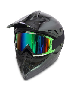Gafas de Motocross 2Pack UV Ajustables para Adultos y Niños 2