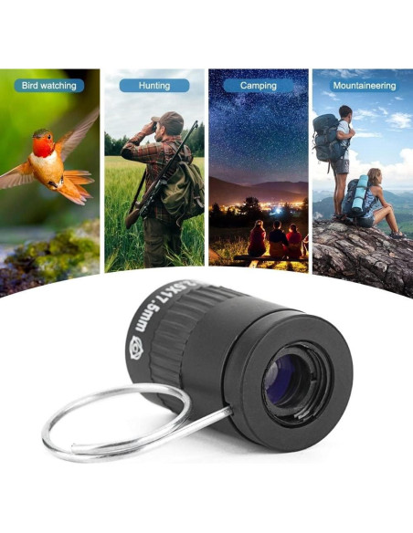 Mini Telescopio Monocular MiOYOOW 2.5X Portátil 20g
