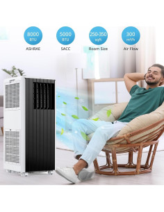 Aire Acondicionado Portátil 8000 BTU Dongguan JHS Silencioso 2