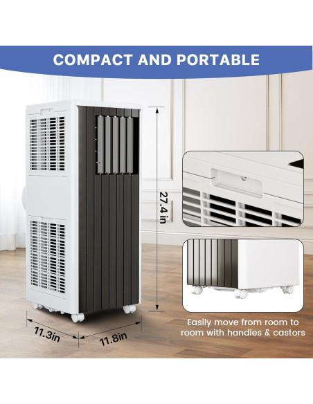 Aire Acondicionado Portátil 8000 BTU Dongguan JHS Silencioso