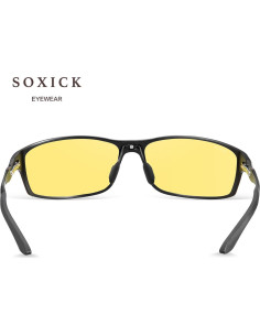 Gafas de Conducir Nocturna Antirreflejo TAC Amarillas 2