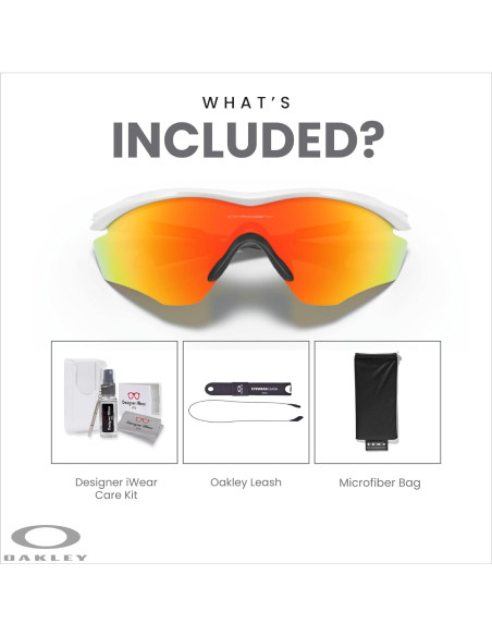Gafas de sol Oakley M2 Frame XL para hombres + Correa + Kit Gafas de sol Oakley M2 Frame XL para hombres + Correa + Kit