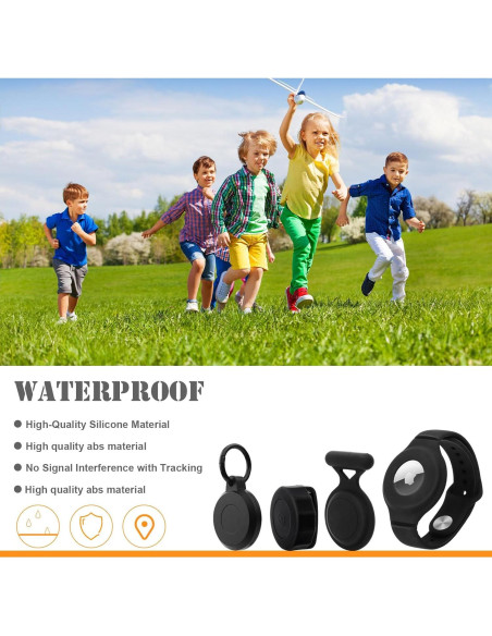 Set de Soporte Airtag para Niños 4 Piezas WALLFID