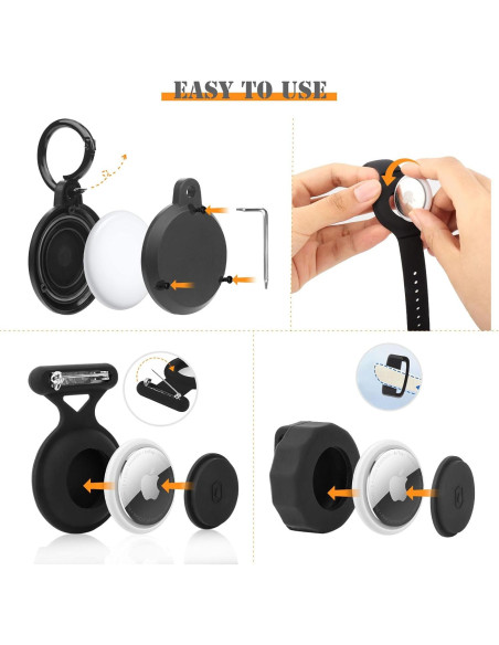 Set de Soporte Airtag para Niños 4 Piezas WALLFID