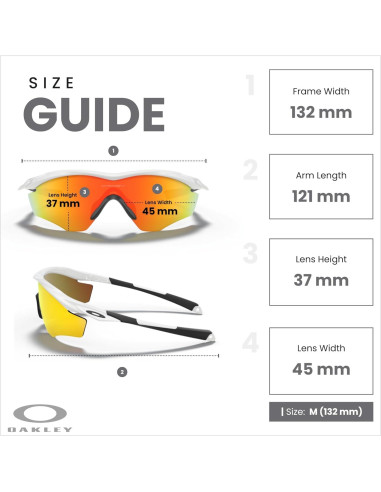Gafas de sol Oakley M2 Frame XL para hombres + Correa + Kit