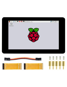 Pantalla Táctil LCD DSI 7" Waveshare 1024x600 para Raspberry Pi
