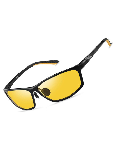 Gafas de Conducción Nocturna Amarillas TAC UV400 Gafas de Conducción Nocturna Amarillas TAC UV400