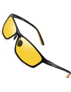 Gafas de Conducción Nocturna Amarillas TAC UV400 2