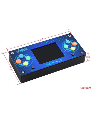 Paquete de Accesorios GamePi20 Waveshare para Raspberry Pi Zero