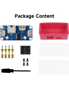 HUB Ethernet y USB Waveshare para Raspberry Pi Zero 2
