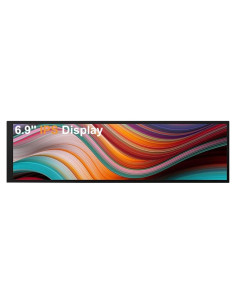 Pantalla IPS 6.9" EDIY 1280x480 para Raspberry Pi y PC