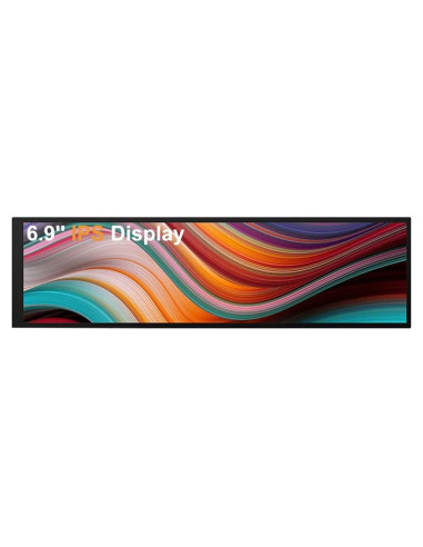 Pantalla IPS 6.9" EDIY 1280x480 para Raspberry Pi y PC
