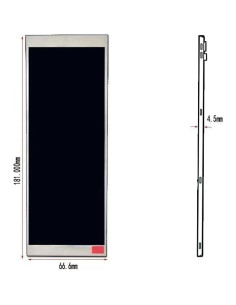 Pantalla IPS 6.9" EDIY 1280x480 para Raspberry Pi y PC 2